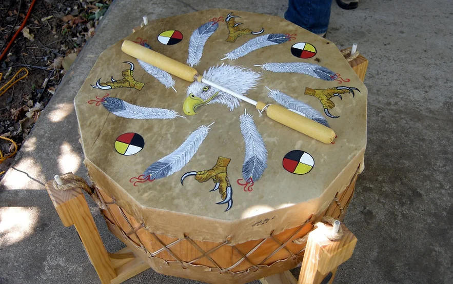 native drum at flutestock