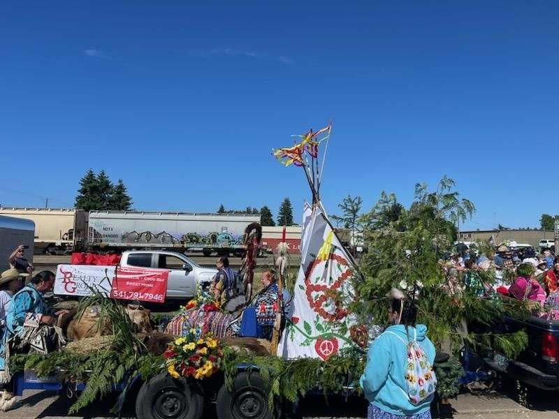 strawberry festival parade native americans