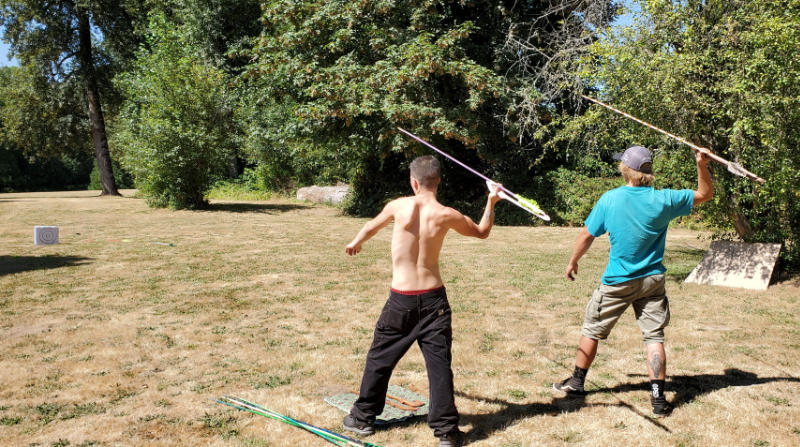 atlatl throwing waterloo park 2024